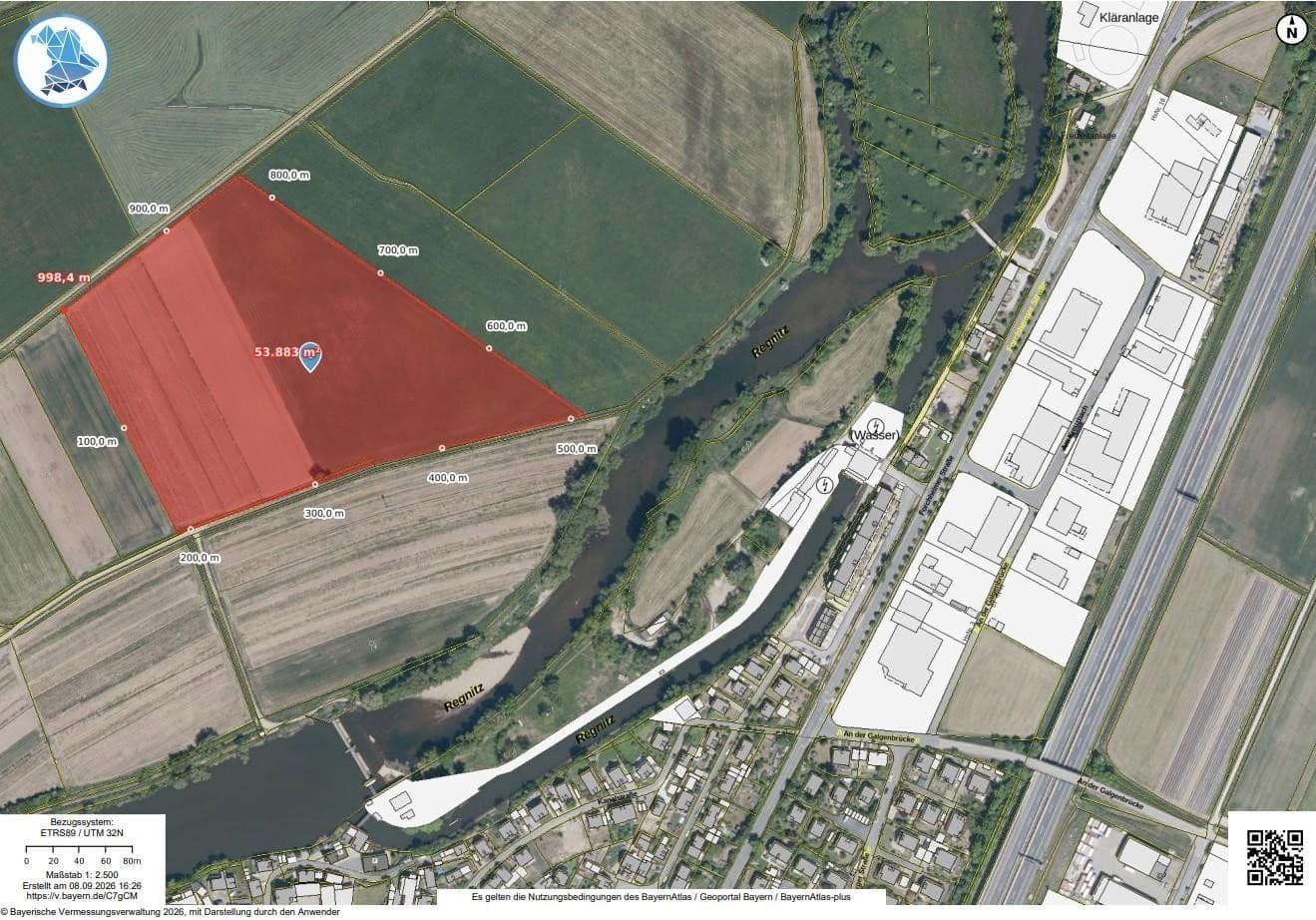 Predaj pozemku 53.600 m², Baiersdorf, Bavorsko Predaj pozemku 53.600 m², Baiersdorf, Bavorsko