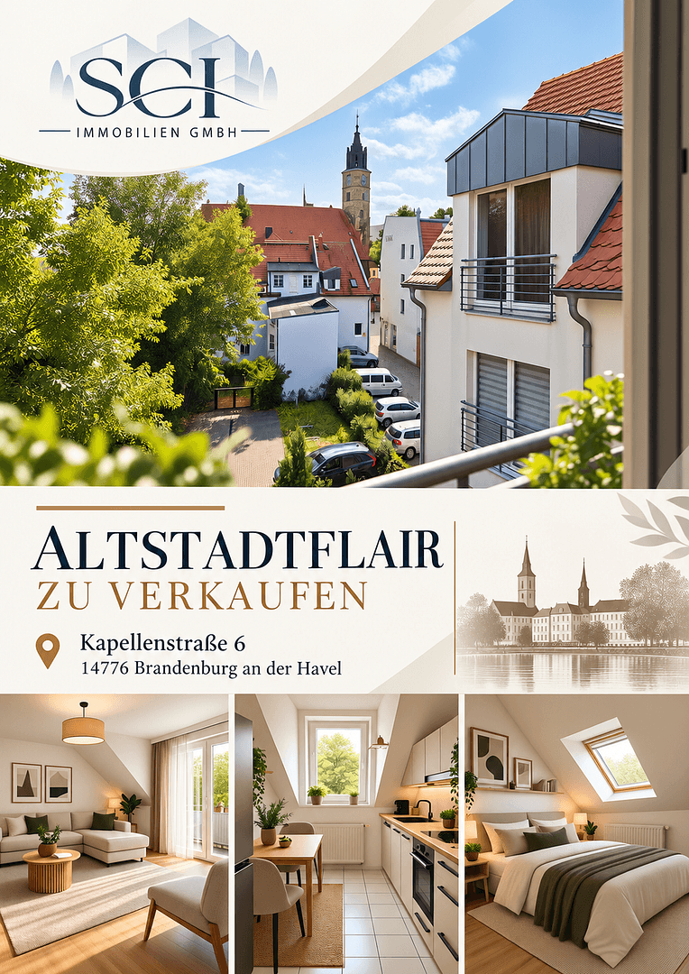 Predaj bytu 2-izbový 54 m², Brandenburg an der Havel, Brandenbursko Predaj bytu 2-izbový 54 m², Brandenburg an der Havel, Brandenbursko
