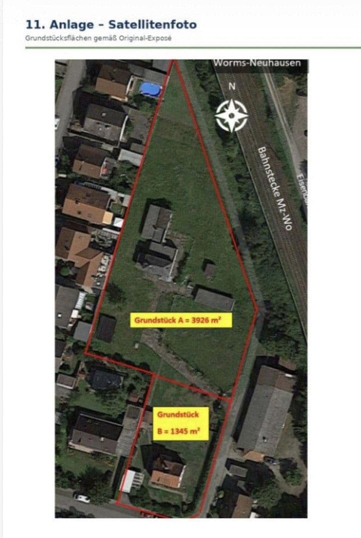 Predaj pozemku 5.271 m², Worms, Porýnie-Falcko Predaj pozemku 5.271 m², Worms, Porýnie-Falcko