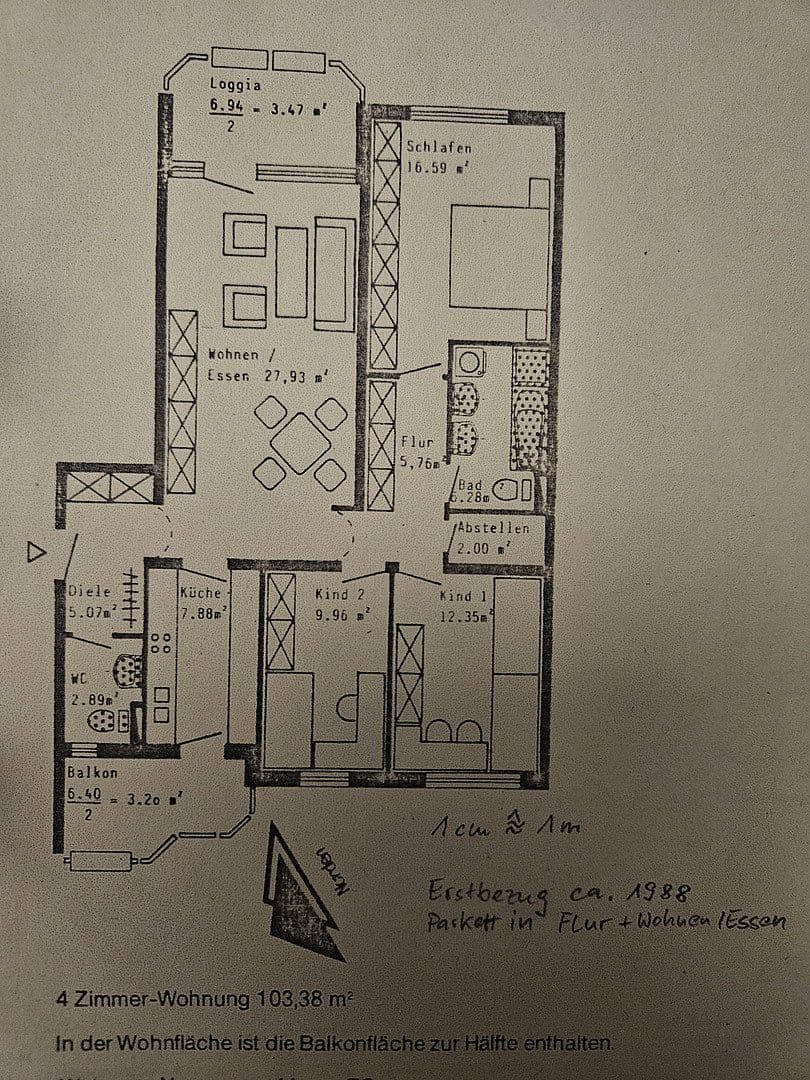 Predaj bytu 4-izbový 103 m², Karlsruhe, Bádensko-Wurttembersko Predaj bytu 4-izbový 103 m², Karlsruhe, Bádensko-Wurttembersko