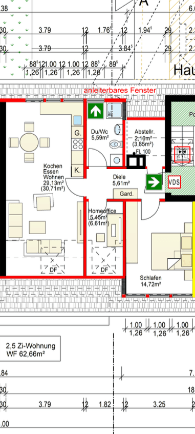 Predaj bytu 2-izbový 57 m², Kleiststraße 41, Ingolstadt, Bavorsko Predaj bytu 2-izbový 57 m², Kleiststraße 41, Ingolstadt, Bavorsko