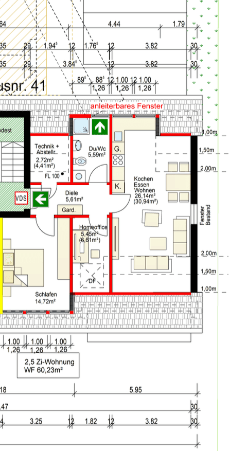 Predaj bytu 2-izbový 57 m², Kleiststraße 41, Ingolstadt, Bavorsko Predaj bytu 2-izbový 57 m², Kleiststraße 41, Ingolstadt, Bavorsko