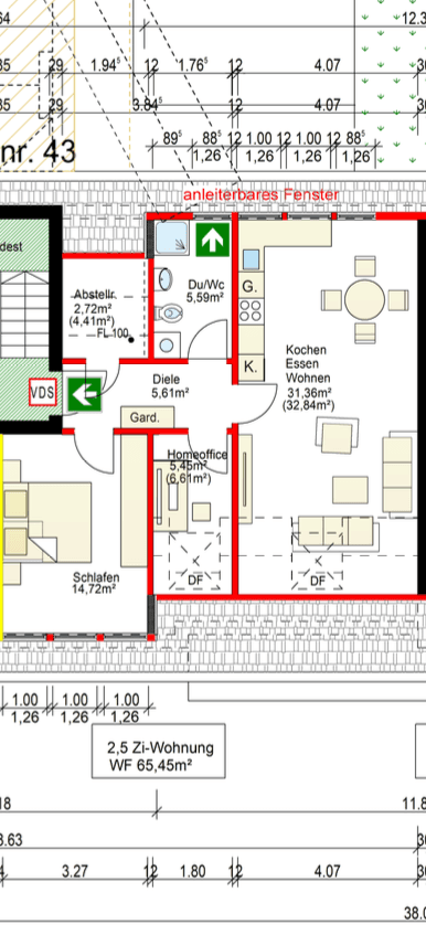 Predaj bytu 2-izbový 57 m², Kleiststraße 41, Ingolstadt, Bavorsko Predaj bytu 2-izbový 57 m², Kleiststraße 41, Ingolstadt, Bavorsko