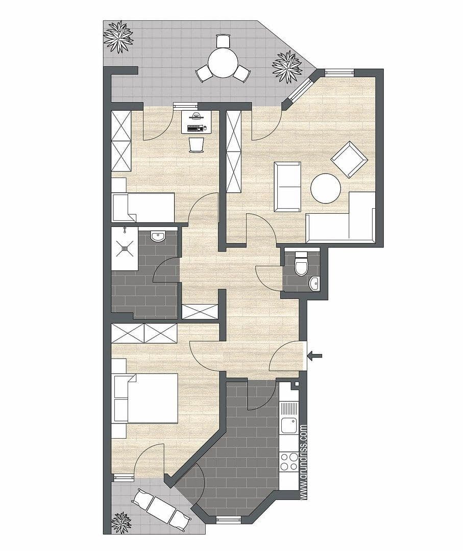 Predaj bytu 3-izbový 81 m², Leonberg, Bádensko-Wurttembersko Predaj bytu 3-izbový 81 m², Leonberg, Bádensko-Wurttembersko