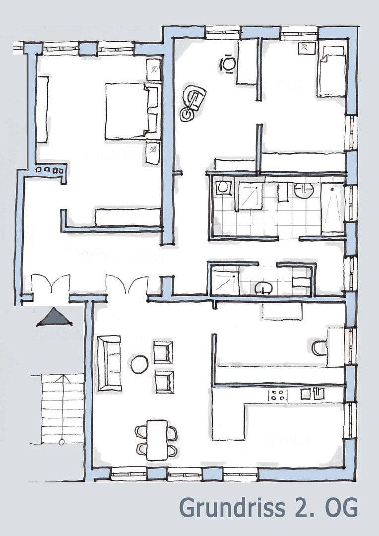 Prenájom bytu 4-izbový 146 m², Dresden, Sasko Prenájom bytu 4-izbový 146 m², Dresden, Sasko