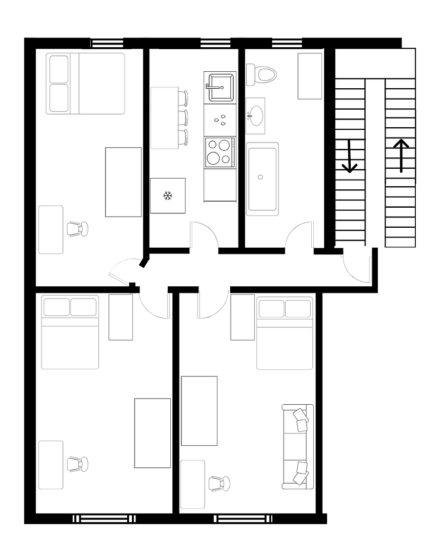 Prenájom bytu 18 m², Paumgartnerstraße 26, Nürnberg-Gostenhof, Bavorsko Prenájom bytu 18 m², Paumgartnerstraße 26, Nürnberg-Gostenhof, Bavorsko