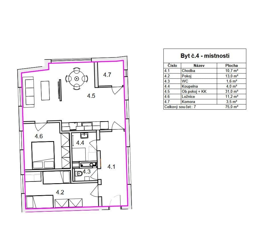 Predaj bytu 3-izbový 75 m², Mostecká, Dobřany, Plzeňský kraj Predaj bytu 3-izbový 75 m², Mostecká, Dobřany, Plzeňský kraj