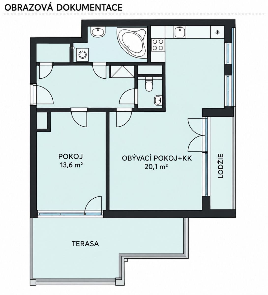 Prenájom bytu 2-izbový 61 m², Holubinková, Praha, Praha Prenájom bytu 2-izbový 61 m², Holubinková, Praha, Praha