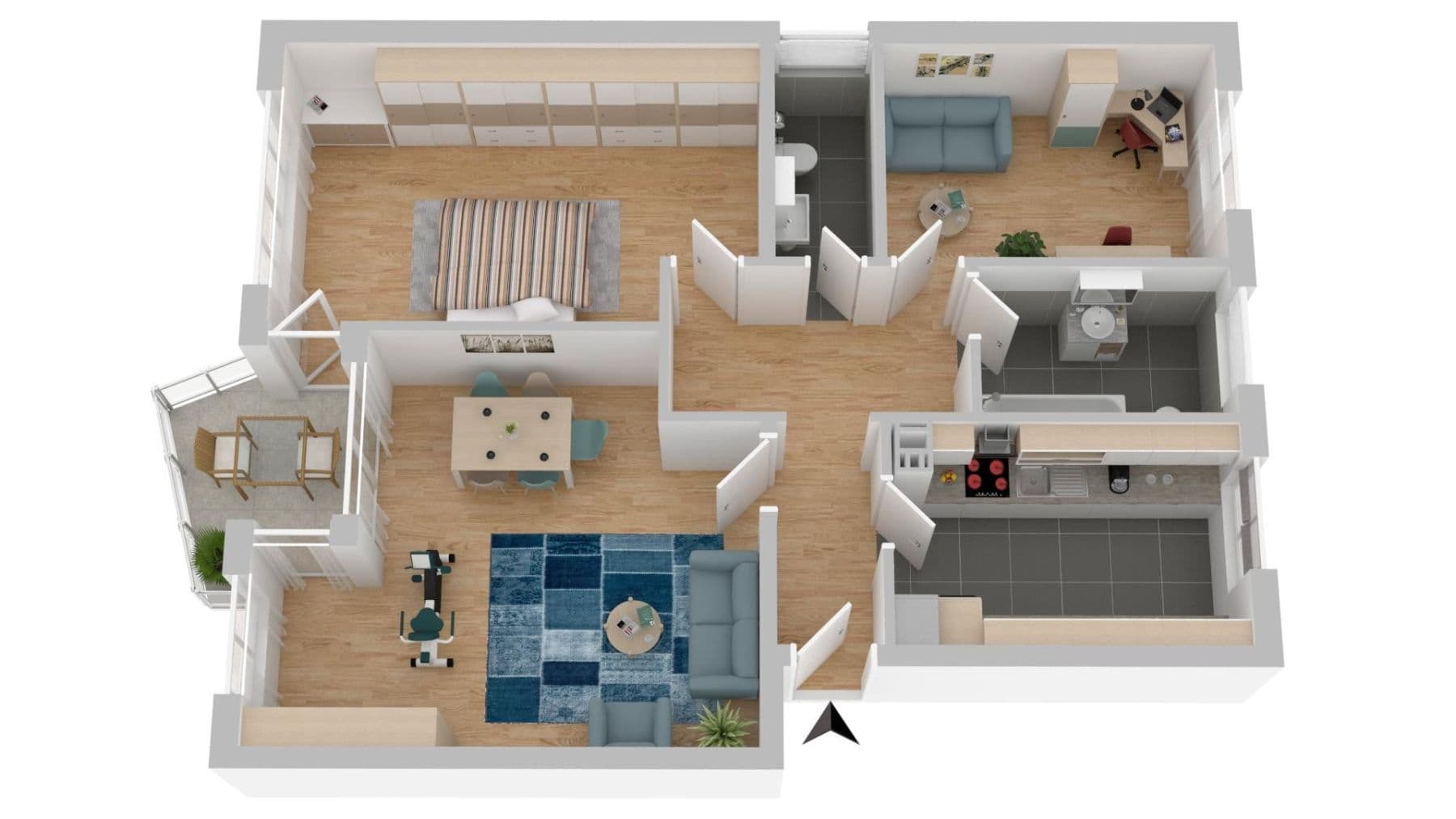 Prenájom bytu 3-izbový 83 m², Pfullendorf, Bádensko-Wurttembersko Prenájom bytu 3-izbový 83 m², Pfullendorf, Bádensko-Wurttembersko