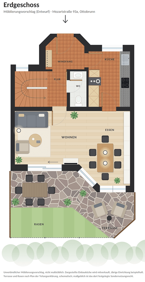 Predaj domu 82 m², pozemok 220 m², Mozartstr. 93A, Ottobrunn, Bavorsko Predaj domu 82 m², pozemok 220 m², Mozartstr. 93A, Ottobrunn, Bavorsko