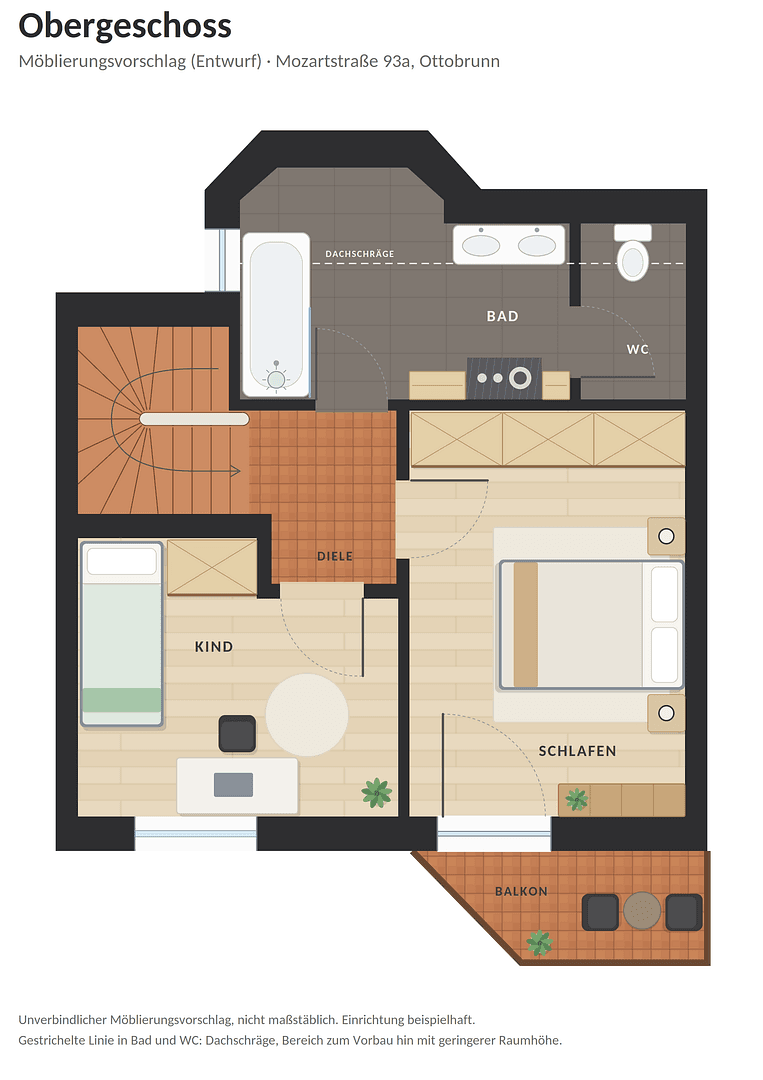 Predaj domu 82 m², pozemok 220 m², Mozartstr. 93A, Ottobrunn, Bavorsko Predaj domu 82 m², pozemok 220 m², Mozartstr. 93A, Ottobrunn, Bavorsko
