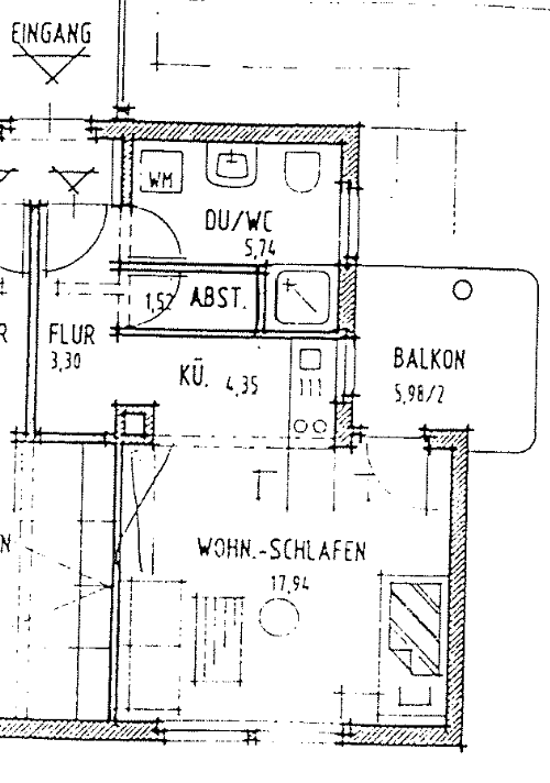Prenájom bytu 1-izbový 36 m², Wolfsackerweg 4, Waldshut-Tiengen, Bádensko-Wurttembersko Prenájom bytu 1-izbový 36 m², Wolfsackerweg 4, Waldshut-Tiengen, Bádensko-Wurttembersko
