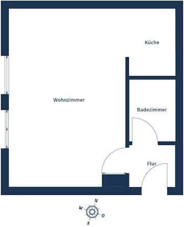 Prenájom bytu 1-izbový 26 m², Staffelstraße 4, Stuttgart, Bádensko-Wurttembersko Prenájom bytu 1-izbový 26 m², Staffelstraße 4, Stuttgart, Bádensko-Wurttembersko