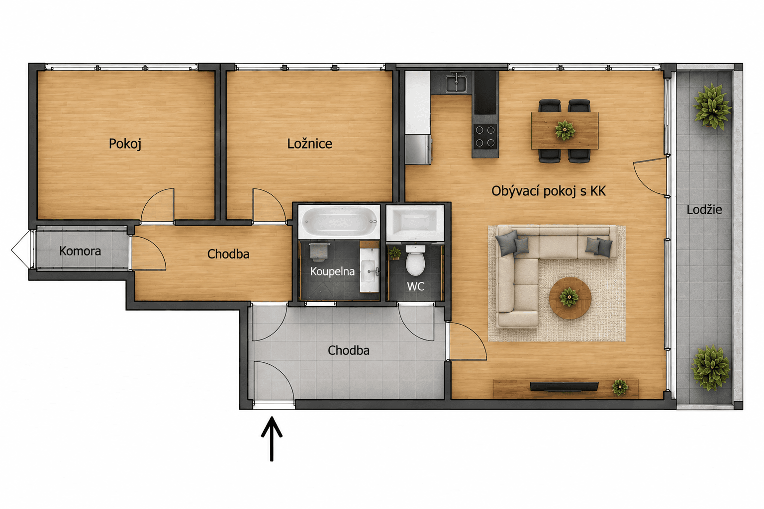 Predaj bytu 3-izbový 94 m², Steinerova, Praha, Praha Predaj bytu 3-izbový 94 m², Steinerova, Praha, Praha