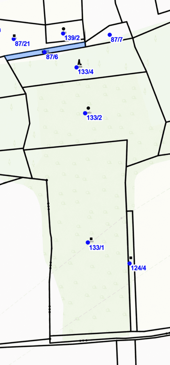 Predaj pozemku 22.542 m², Korno, Středočeský kraj Predaj pozemku 22.542 m², Korno, Středočeský kraj