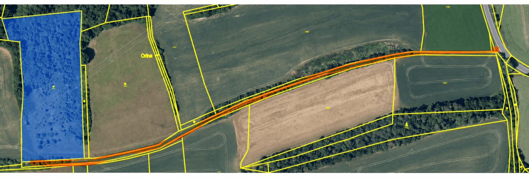 Predaj pozemku 22.542 m², Korno, Středočeský kraj Predaj pozemku 22.542 m², Korno, Středočeský kraj