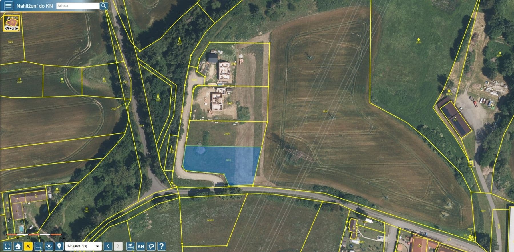 Predaj pozemku 1.893 m², Předotice, Jihočeský kraj Predaj pozemku 1.893 m², Předotice, Jihočeský kraj