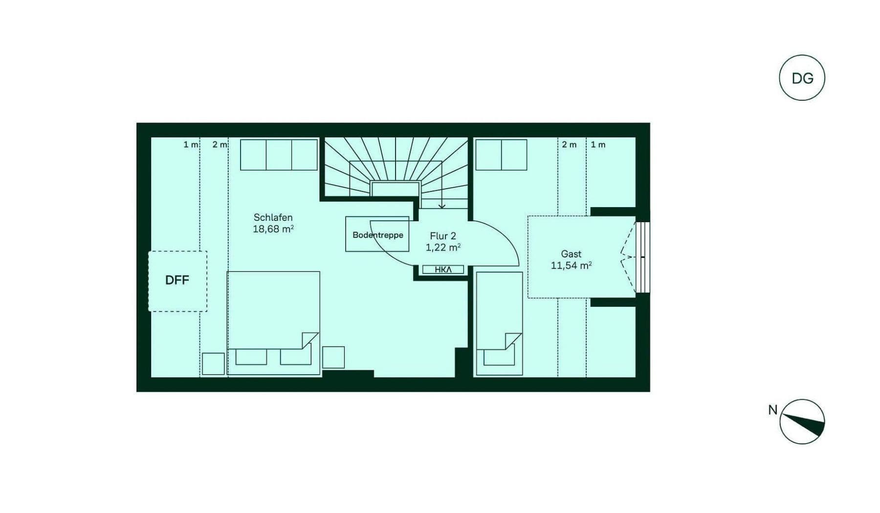 Prenájom domu 114 m², pozemok 70 m², Emilie-Fontane-Str. 16, Zossen, Brandenbursko Prenájom domu 114 m², pozemok 70 m², Emilie-Fontane-Str. 16, Zossen, Brandenbursko