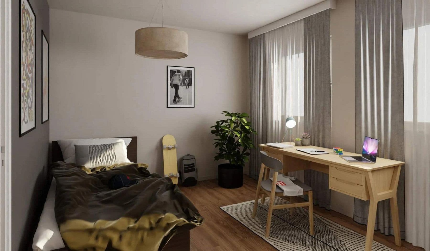 Prenájom domu 114 m², pozemok 70 m², Emilie-Fontane-Str. 16, Zossen, Brandenbursko Prenájom domu 114 m², pozemok 70 m², Emilie-Fontane-Str. 16, Zossen, Brandenbursko