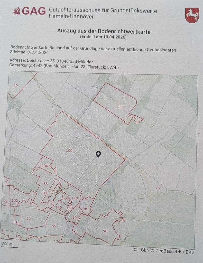 Predaj domu 202 m², pozemok 1.535 m², Bad Münder am Deister, Dolné Sasko Predaj domu 202 m², pozemok 1.535 m², Bad Münder am Deister, Dolné Sasko