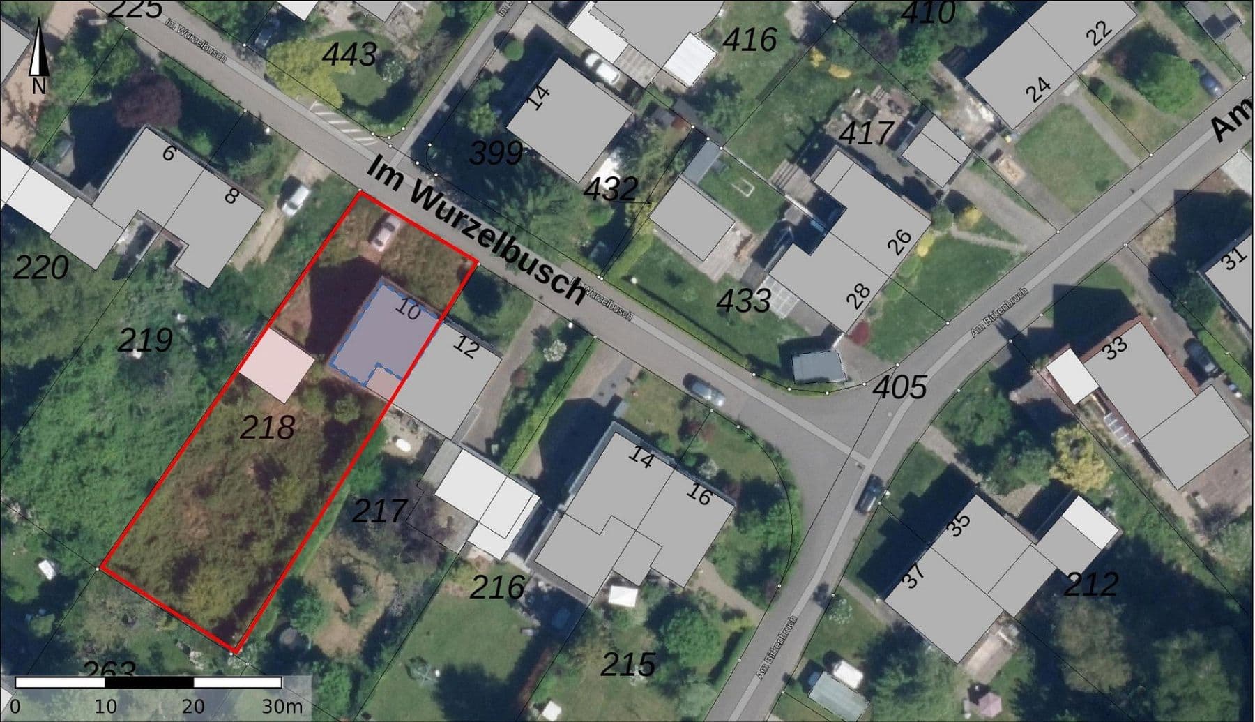 Predaj pozemku 873 m², Im Wurzelbusch 10, Bonn, Severné Porýnie - Westfálsko Predaj pozemku 873 m², Im Wurzelbusch 10, Bonn, Severné Porýnie - Westfálsko