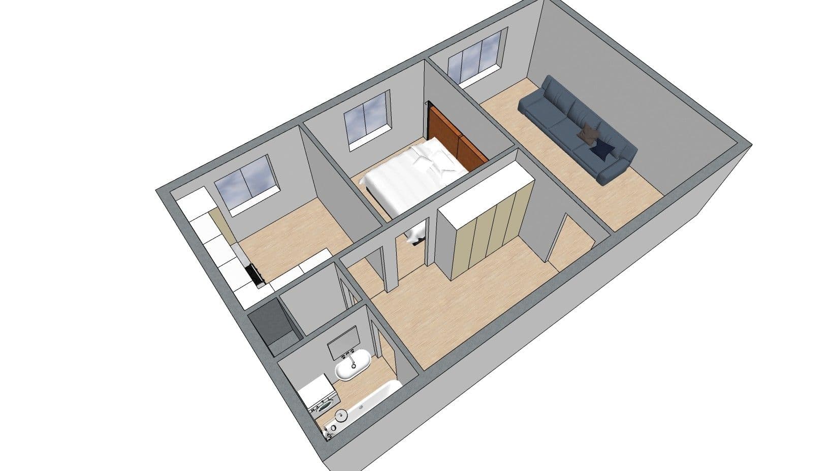 Predaj bytu 2-izbový 52 m², Tupolevova, Praha, Praha Predaj bytu 2-izbový 52 m², Tupolevova, Praha, Praha
