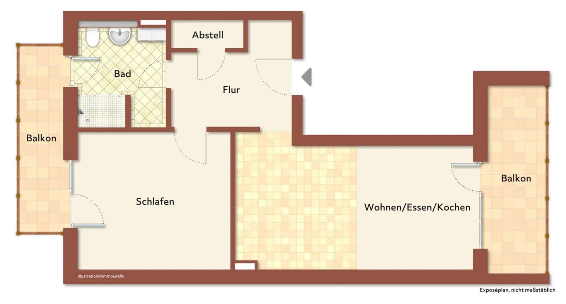 Predaj bytu 2-izbový 64 m², Leipzig, Sasko Predaj bytu 2-izbový 64 m², Leipzig, Sasko