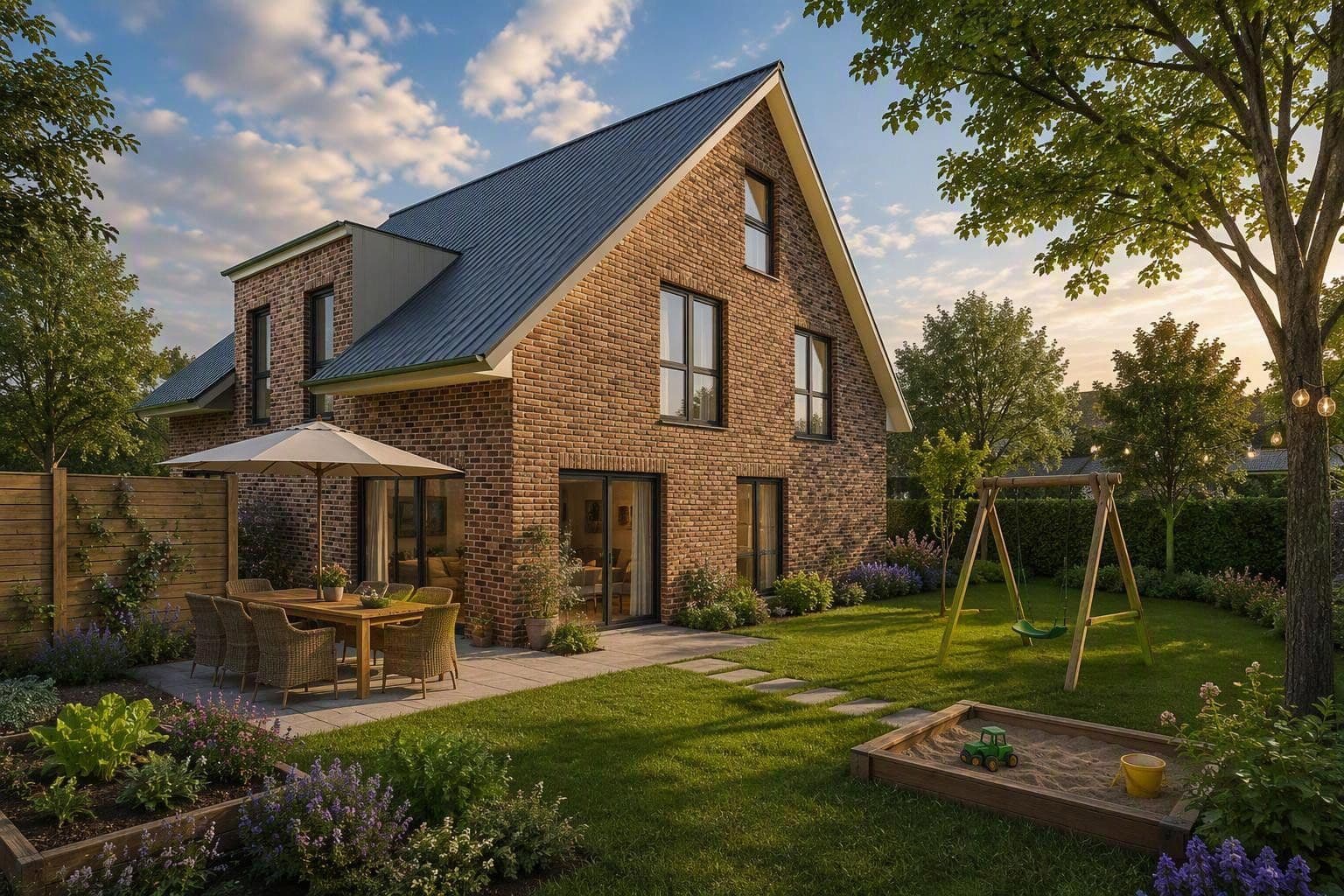 Predaj domu 127 m², pozemok 346 m², Nortorfer Straße 24, Langwedel, Šlezvicko-Holštajnsko Predaj domu 127 m², pozemok 346 m², Nortorfer Straße 24, Langwedel, Šlezvicko-Holštajnsko