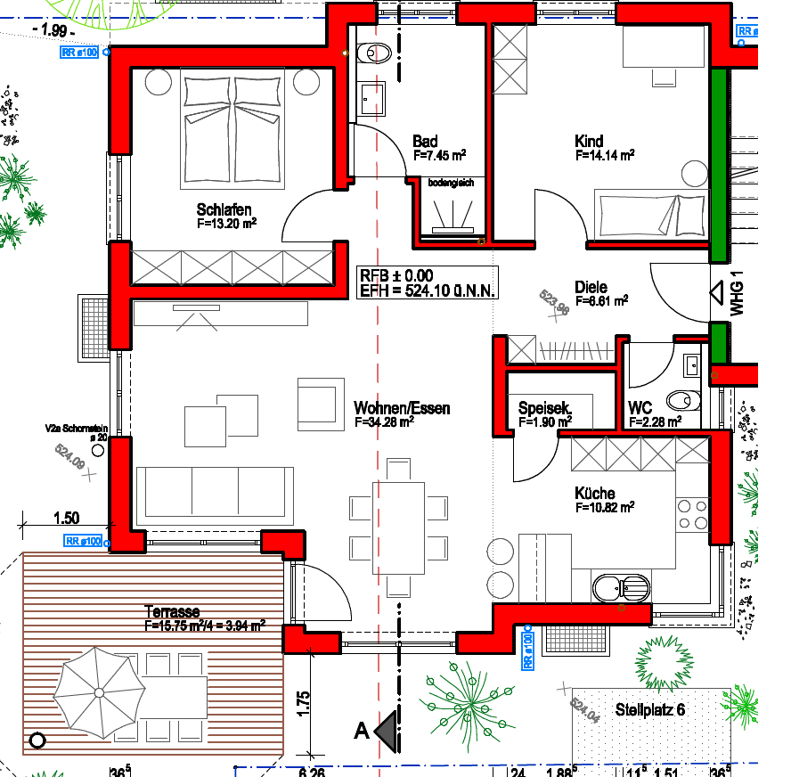 Prenájom bytu 3-izbový 101 m², Gottlob-Link-Weg 4, Sulz am Neckar, Bádensko-Wurttembersko Prenájom bytu 3-izbový 101 m², Gottlob-Link-Weg 4, Sulz am Neckar, Bádensko-Wurttembersko