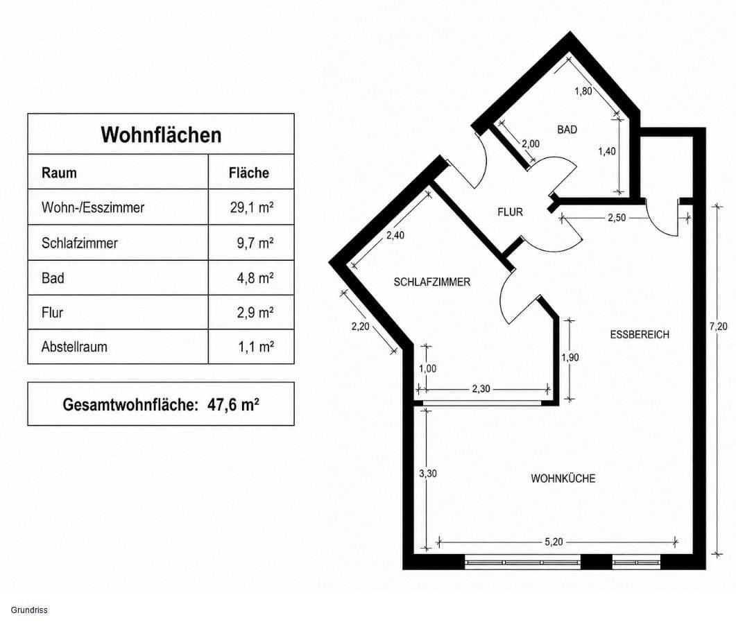 Predaj bytu 2-izbový 48 m², Zimmermannstraße, Zwickau, Sasko Predaj bytu 2-izbový 48 m², Zimmermannstraße, Zwickau, Sasko