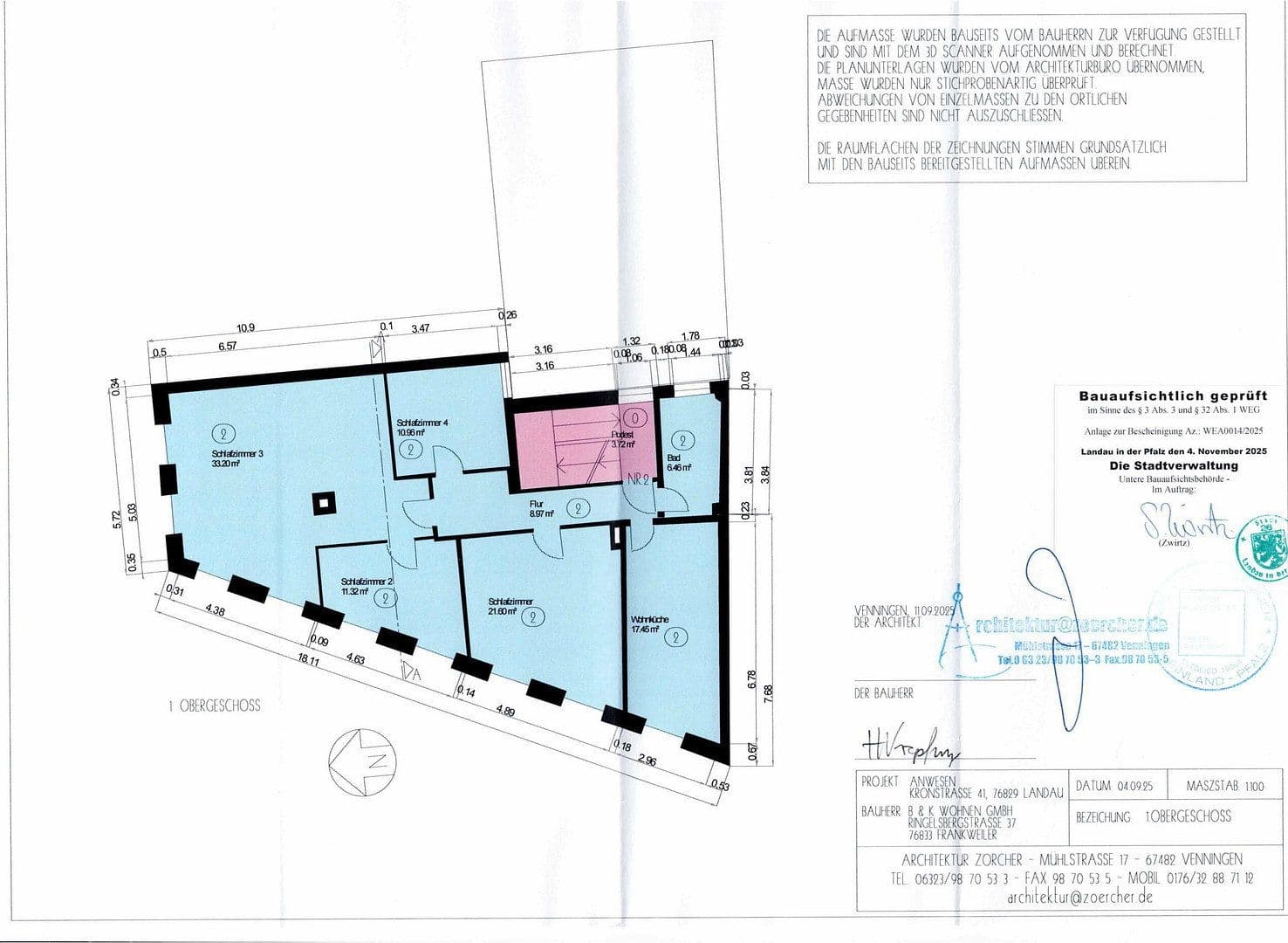 Prenájom bytu 4-izbový 116 m², Landau, Porýnie-Falcko Prenájom bytu 4-izbový 116 m², Landau, Porýnie-Falcko