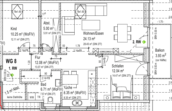 Prenájom bytu 3-izbový 83 m², Forstweg 11, Heide, Šlezvicko-Holštajnsko Prenájom bytu 3-izbový 83 m², Forstweg 11, Heide, Šlezvicko-Holštajnsko