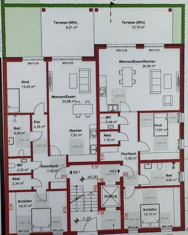 Prenájom bytu 3-izbový 95 m², Möllhoven 45, Essen, Severné Porýnie - Westfálsko Prenájom bytu 3-izbový 95 m², Möllhoven 45, Essen, Severné Porýnie - Westfálsko
