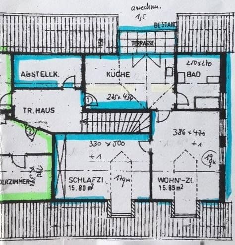 Prenájom bytu 2-izbový 57 m², Alpspitzstr. 16, Starnberg, Bavorsko Prenájom bytu 2-izbový 57 m², Alpspitzstr. 16, Starnberg, Bavorsko