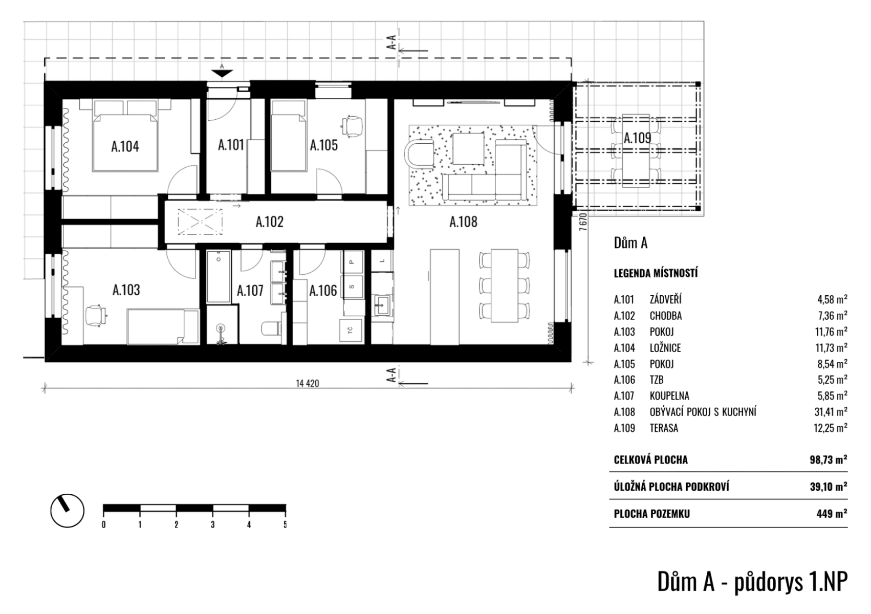 Predaj domu 99 m², pozemok 500 m², 373, Luká, Olomoucký kraj Predaj domu 99 m², pozemok 500 m², 373, Luká, Olomoucký kraj