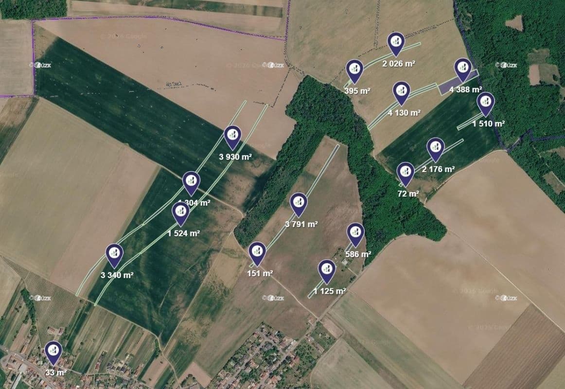 Predaj pozemku 68.811 m², Kuchařovice, Jihomoravský kraj Predaj pozemku 68.811 m², Kuchařovice, Jihomoravský kraj
