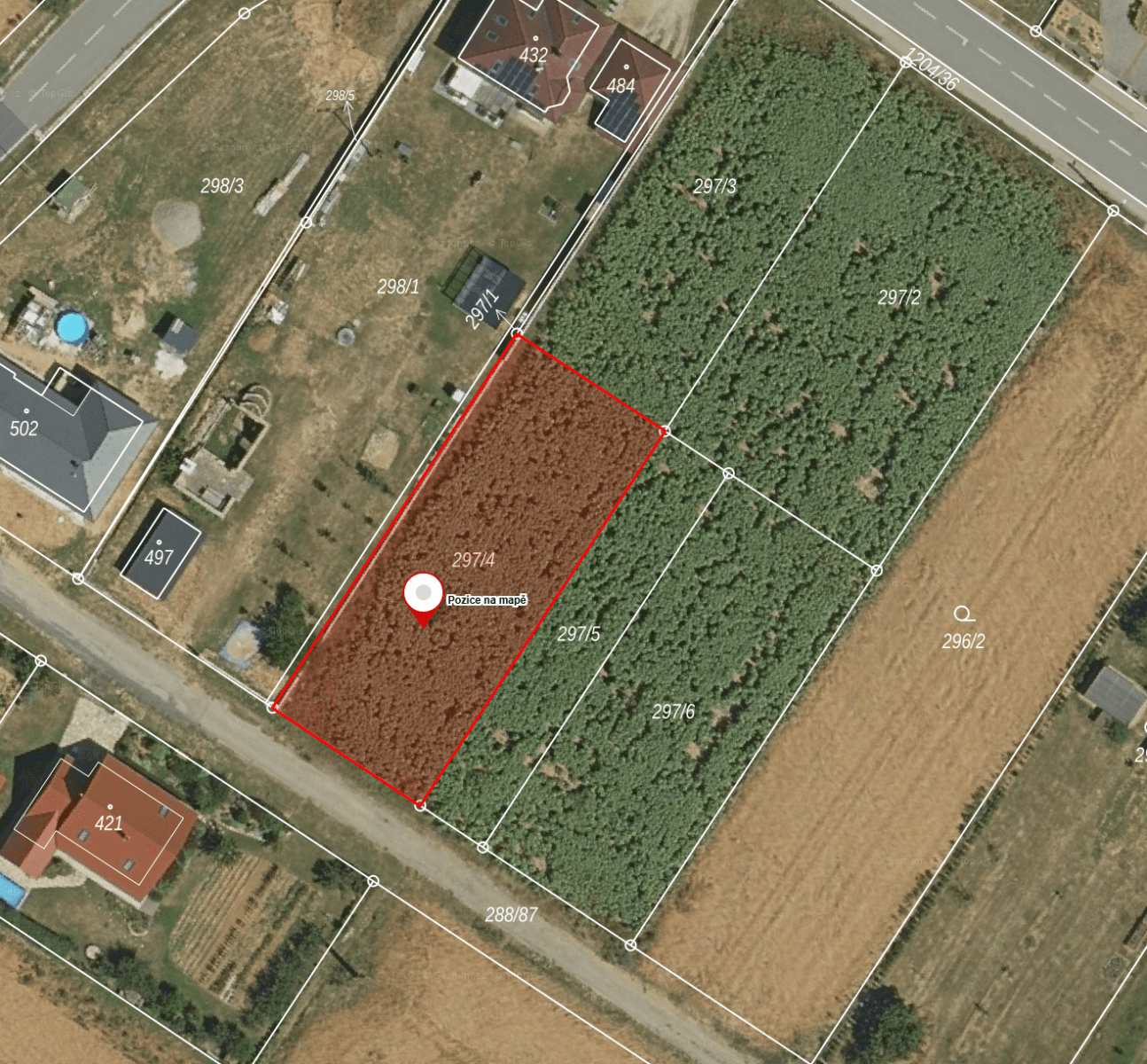 Predaj pozemku 1.007 m², Mikulovice, Jihomoravský kraj Predaj pozemku 1.007 m², Mikulovice, Jihomoravský kraj