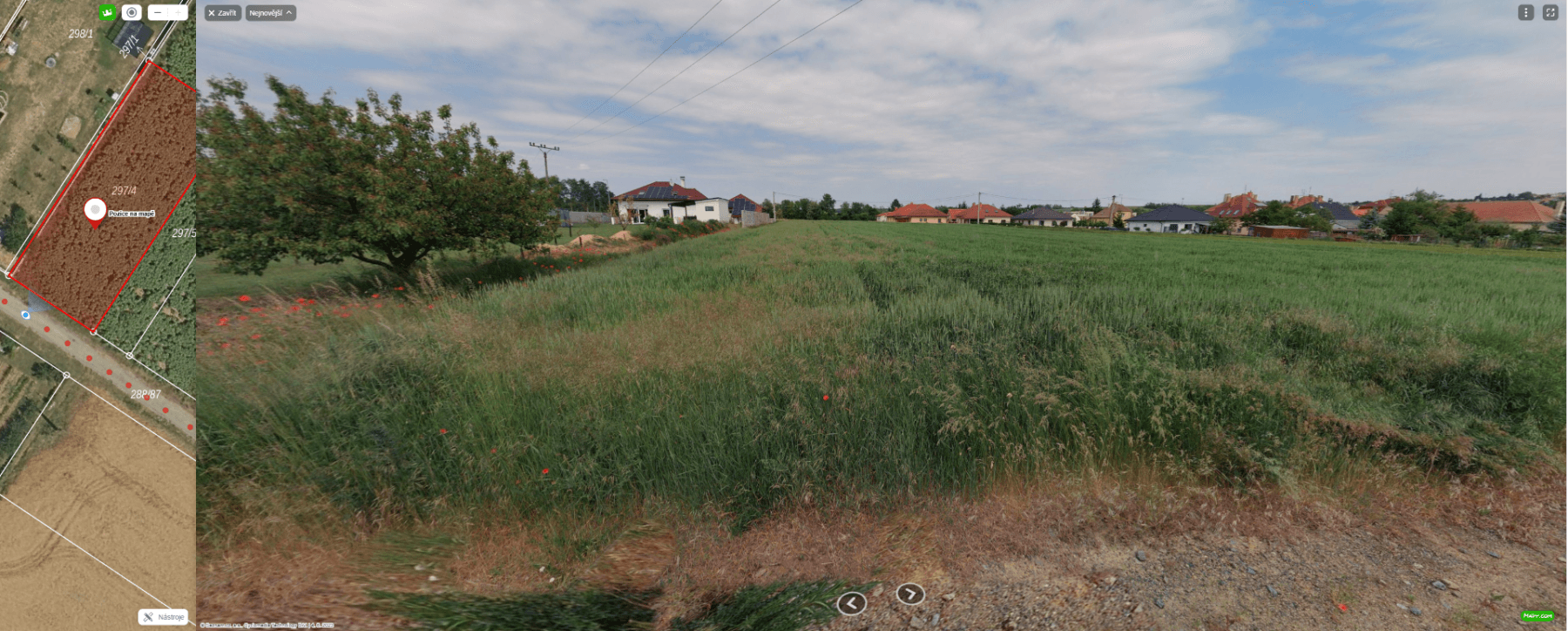 Predaj pozemku 1.007 m², Mikulovice, Jihomoravský kraj Predaj pozemku 1.007 m², Mikulovice, Jihomoravský kraj
