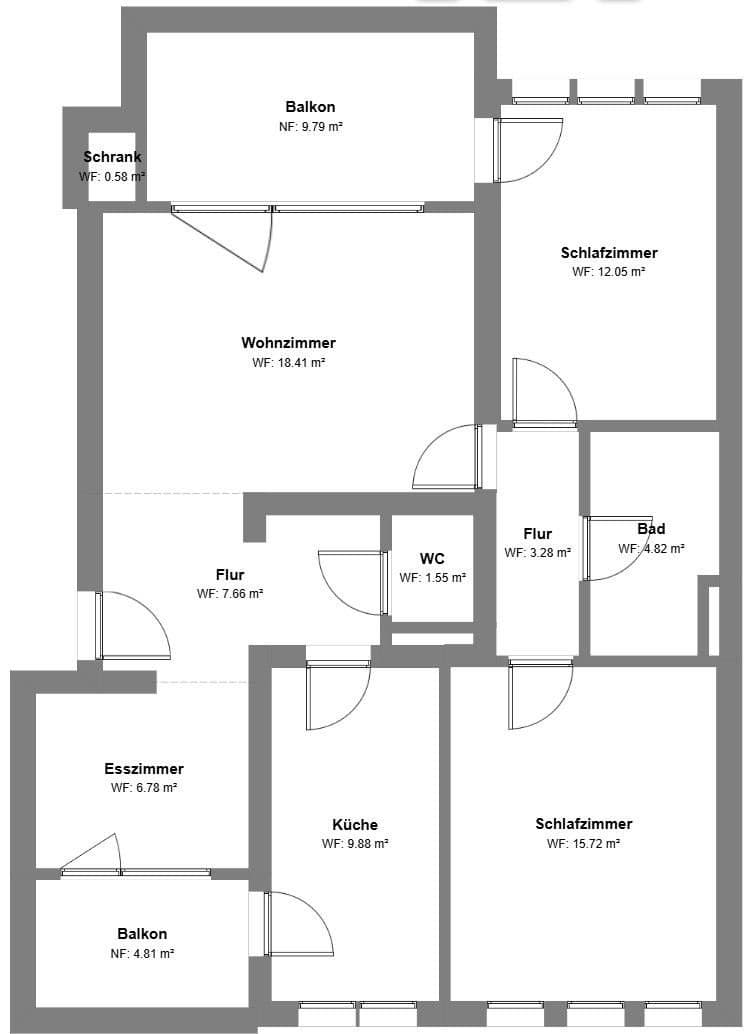 Predaj bytu 3-izbový 86 m², Taunusstein, Hesensko Predaj bytu 3-izbový 86 m², Taunusstein, Hesensko