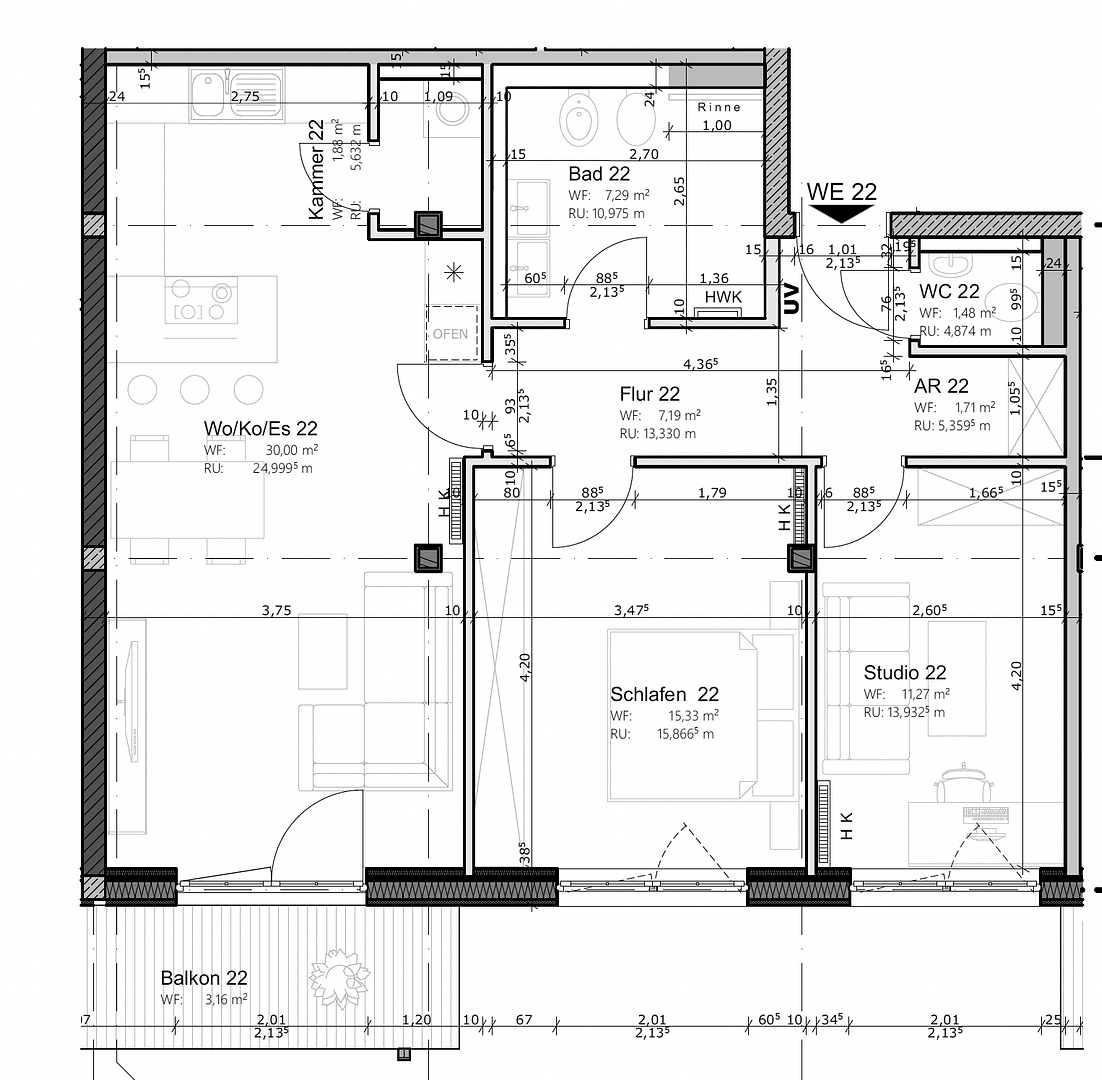 Prenájom bytu 3-izbový 80 m², Heroldsberg, Bavorsko Prenájom bytu 3-izbový 80 m², Heroldsberg, Bavorsko