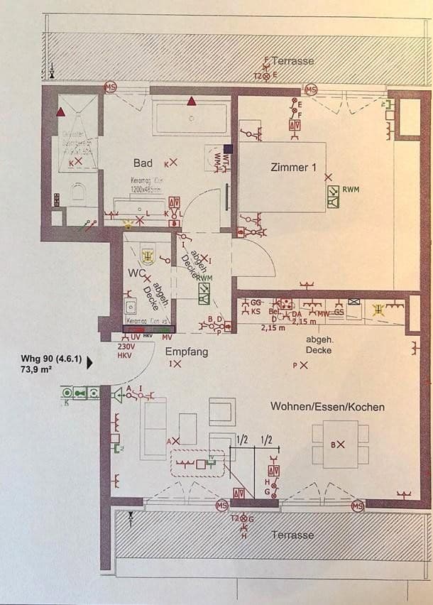 Prenájom bytu 2-izbový 74 m², Alte Jakobstraße 48, Berlin, Berlín Prenájom bytu 2-izbový 74 m², Alte Jakobstraße 48, Berlin, Berlín
