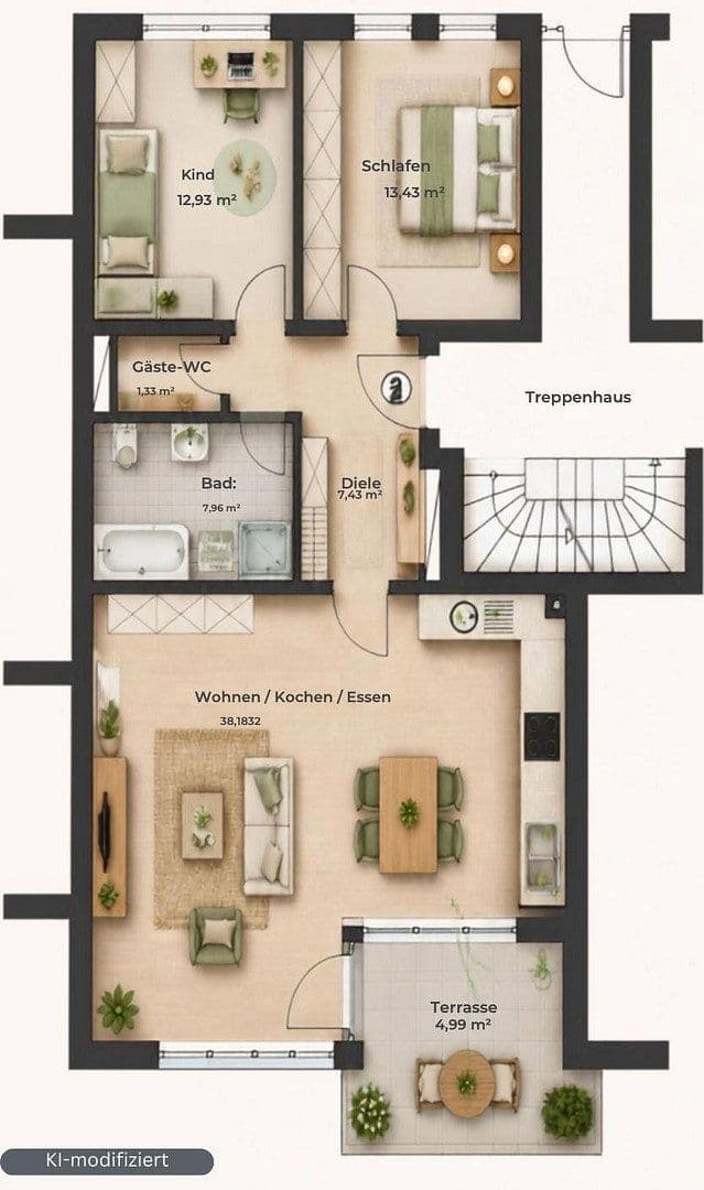 Predaj bytu 3-izbový 87 m², Leverkusen, Severné Porýnie - Westfálsko Predaj bytu 3-izbový 87 m², Leverkusen, Severné Porýnie - Westfálsko