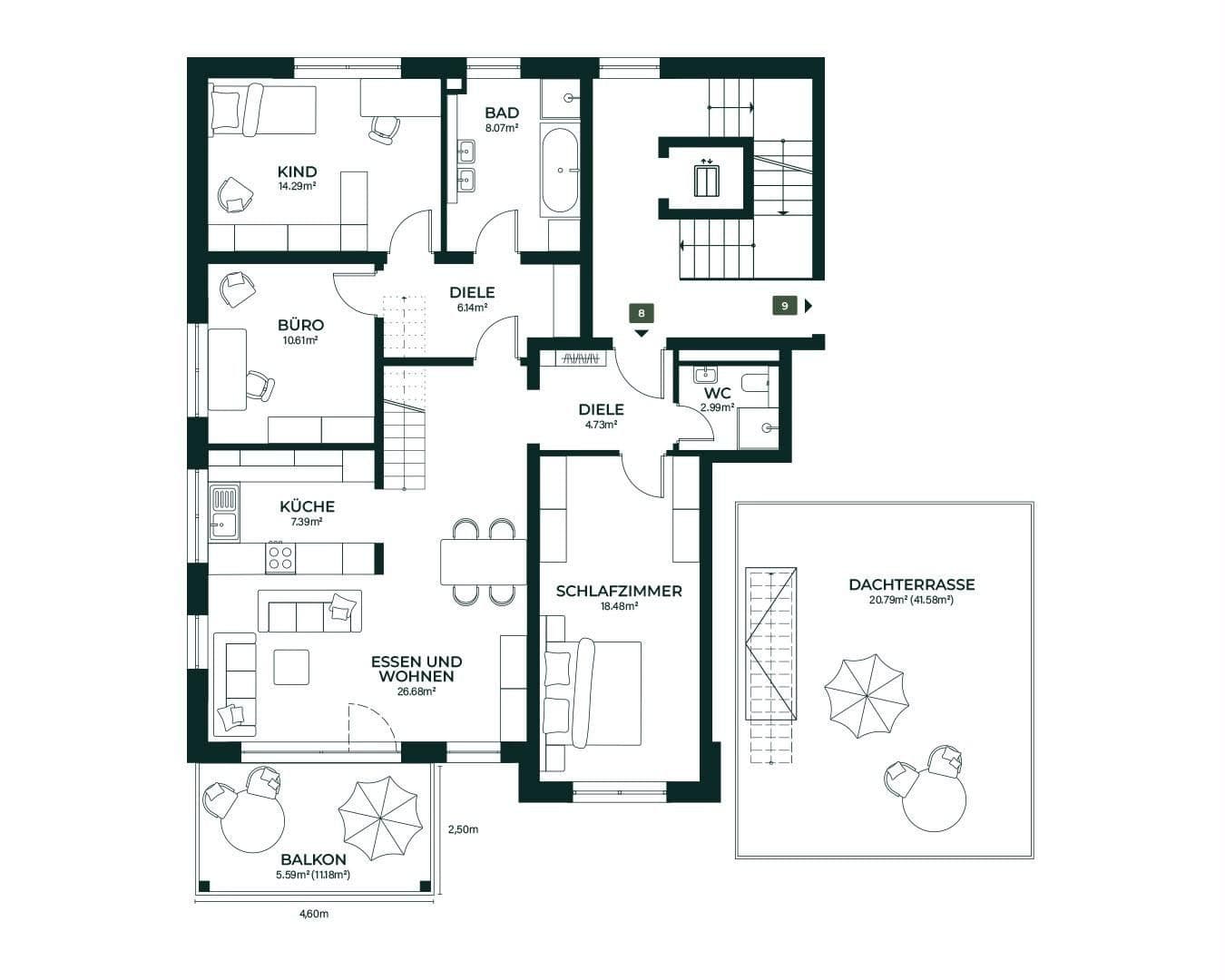 Predaj bytu 4-izbový 128 m², Oelsnitzerstr. 67, Gattendorf, Bavorsko Predaj bytu 4-izbový 128 m², Oelsnitzerstr. 67, Gattendorf, Bavorsko
