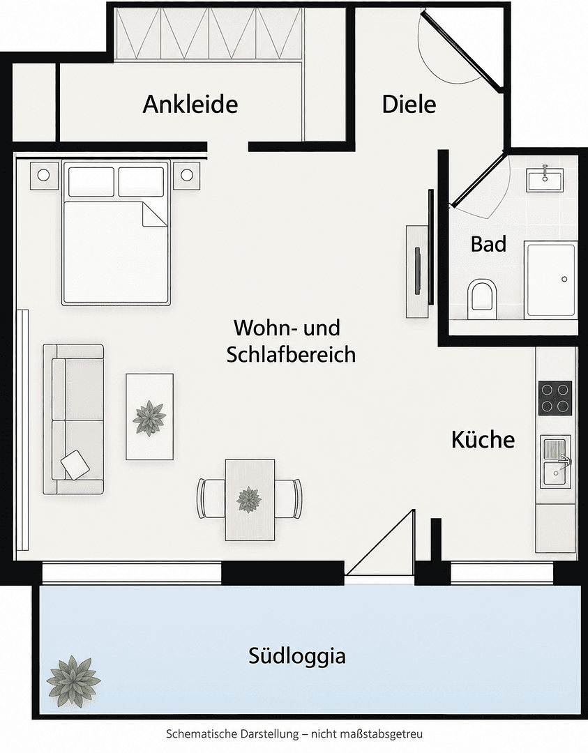 Predaj bytu 1-izbový 52 m², München, Bavorsko Predaj bytu 1-izbový 52 m², München, Bavorsko