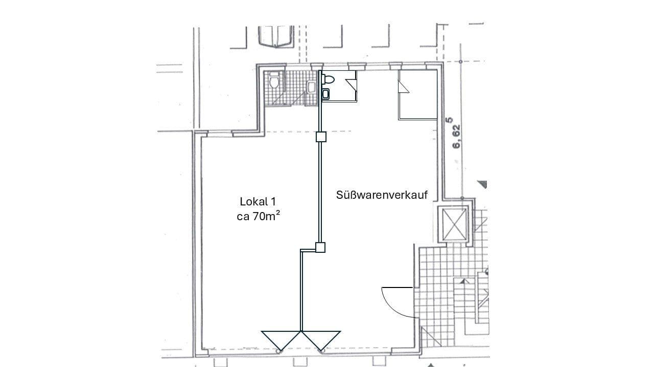 Prenájom nebytového priestoru 70 m², Augustastraße 7, Moers, Severné Porýnie - Westfálsko Prenájom nebytového priestoru 70 m², Augustastraße 7, Moers, Severné Porýnie - Westfálsko