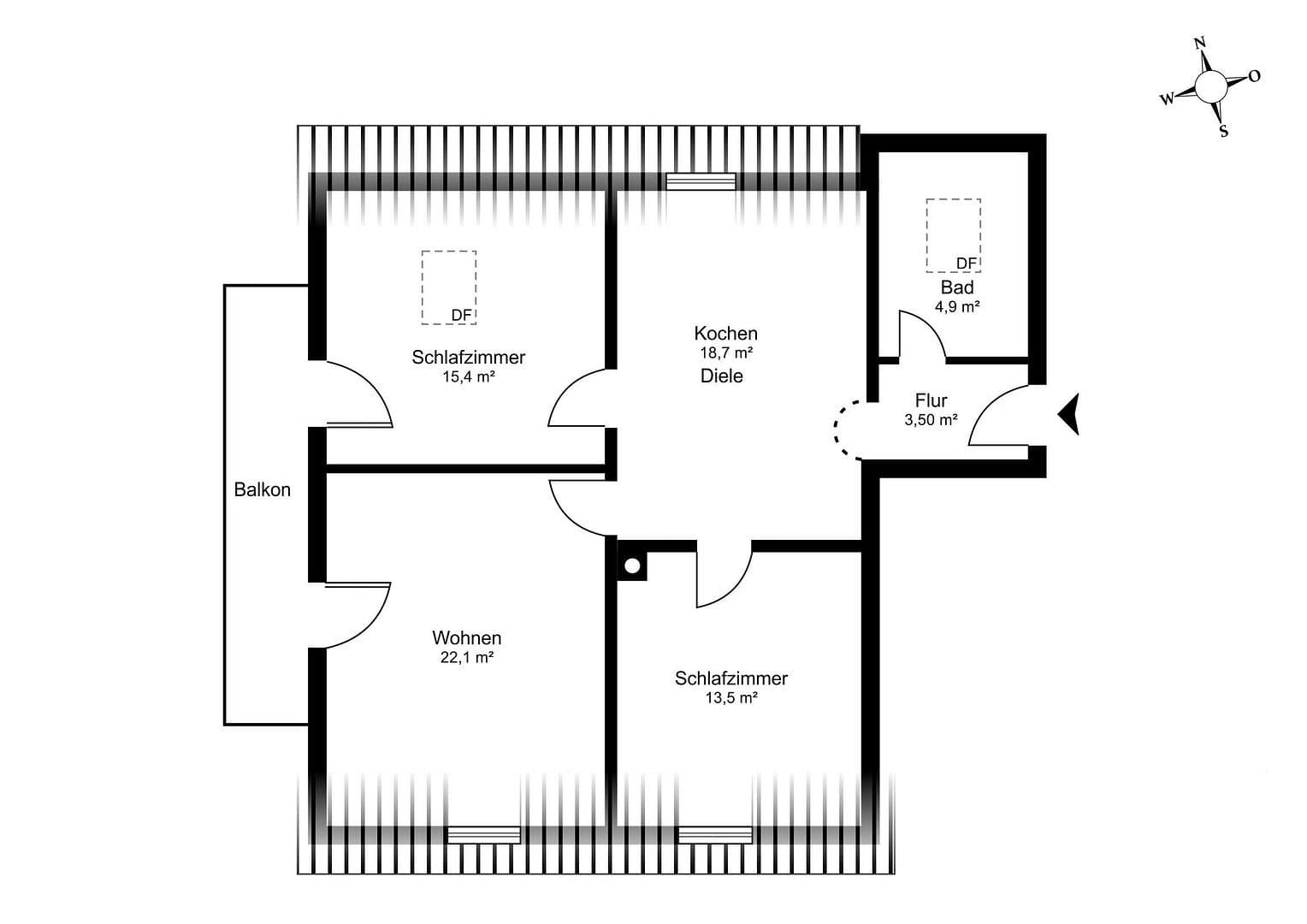 Predaj bytu 3-izbový 84 m², Bruckmühl, Bavorsko Predaj bytu 3-izbový 84 m², Bruckmühl, Bavorsko