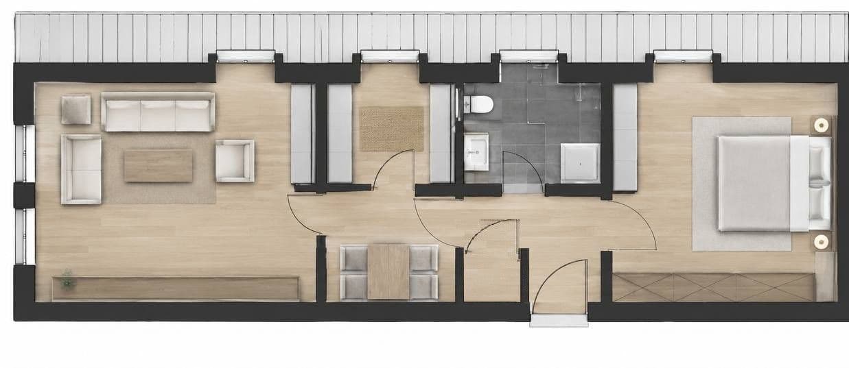 Prenájom bytu 2-izbový 53 m², Ulm-Söflingen, Bádensko-Wurttembersko Prenájom bytu 2-izbový 53 m², Ulm-Söflingen, Bádensko-Wurttembersko
