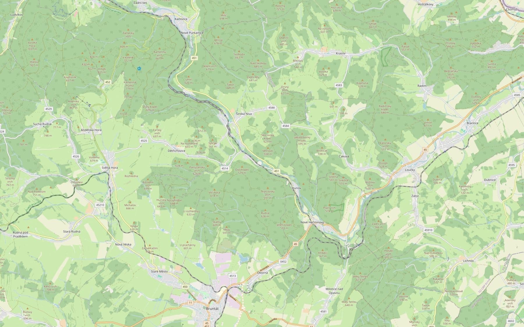 Predaj pozemku 39.289 m², Široká Niva, Moravskoslezský kraj Predaj pozemku 39.289 m², Široká Niva, Moravskoslezský kraj