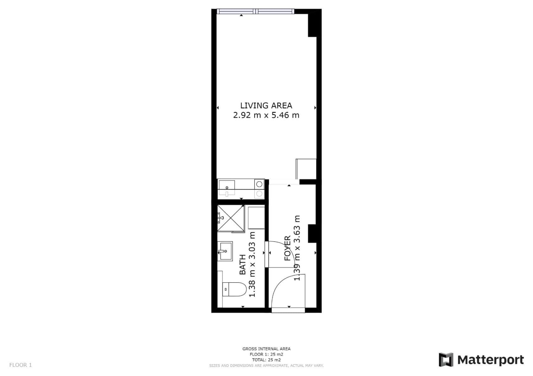 Prenájom bytu 1-izbový 26 m², Peroutkova, Praha, Praha Prenájom bytu 1-izbový 26 m², Peroutkova, Praha, Praha
