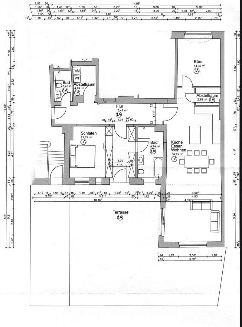 Prenájom bytu 3-izbový 152 m², Regensburg, Bavorsko Prenájom bytu 3-izbový 152 m², Regensburg, Bavorsko